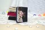 Plånbok med bröllopsbild